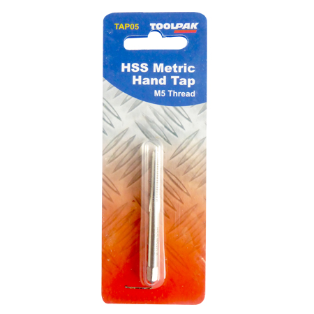Tap Metric Second Cut M5 HSS Toolpak 